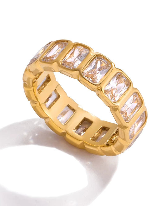 Anillo Baguette Eternity