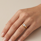 Anillo Trilogía Corte Esmeralda