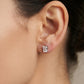 Aretes Corte Esmeralda