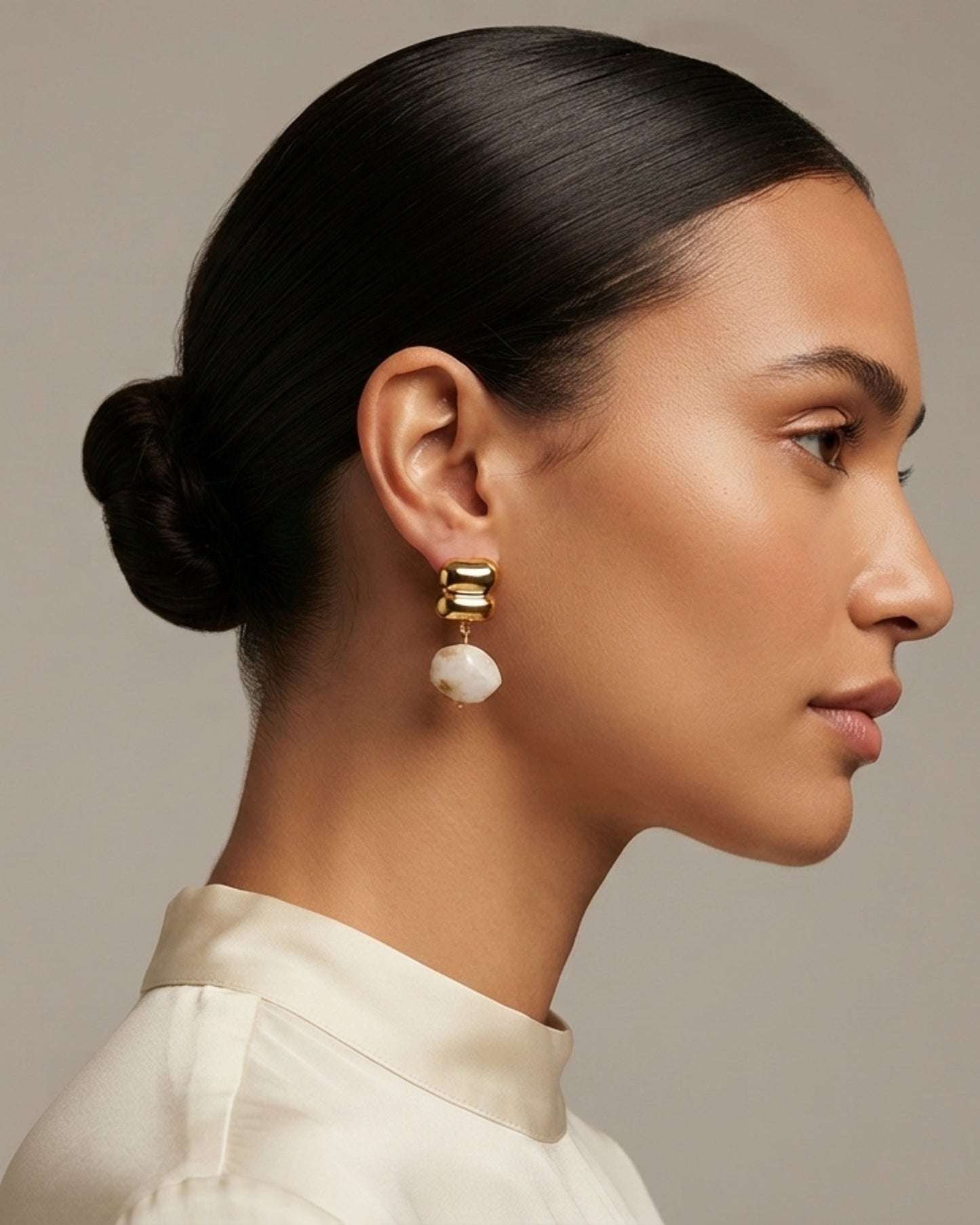 Aretes Piedra Estructurada