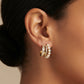 Aretes Multi-Línea Perlas