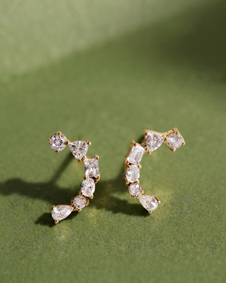 Aretes Escala de Cristal