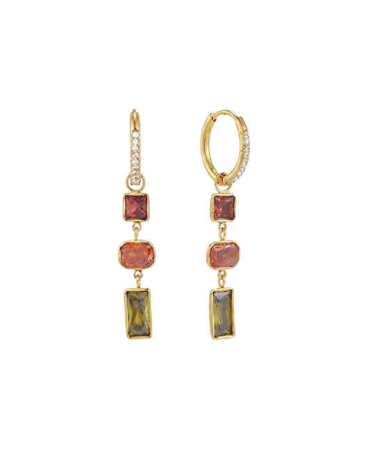 Aretes Cascada Cromática