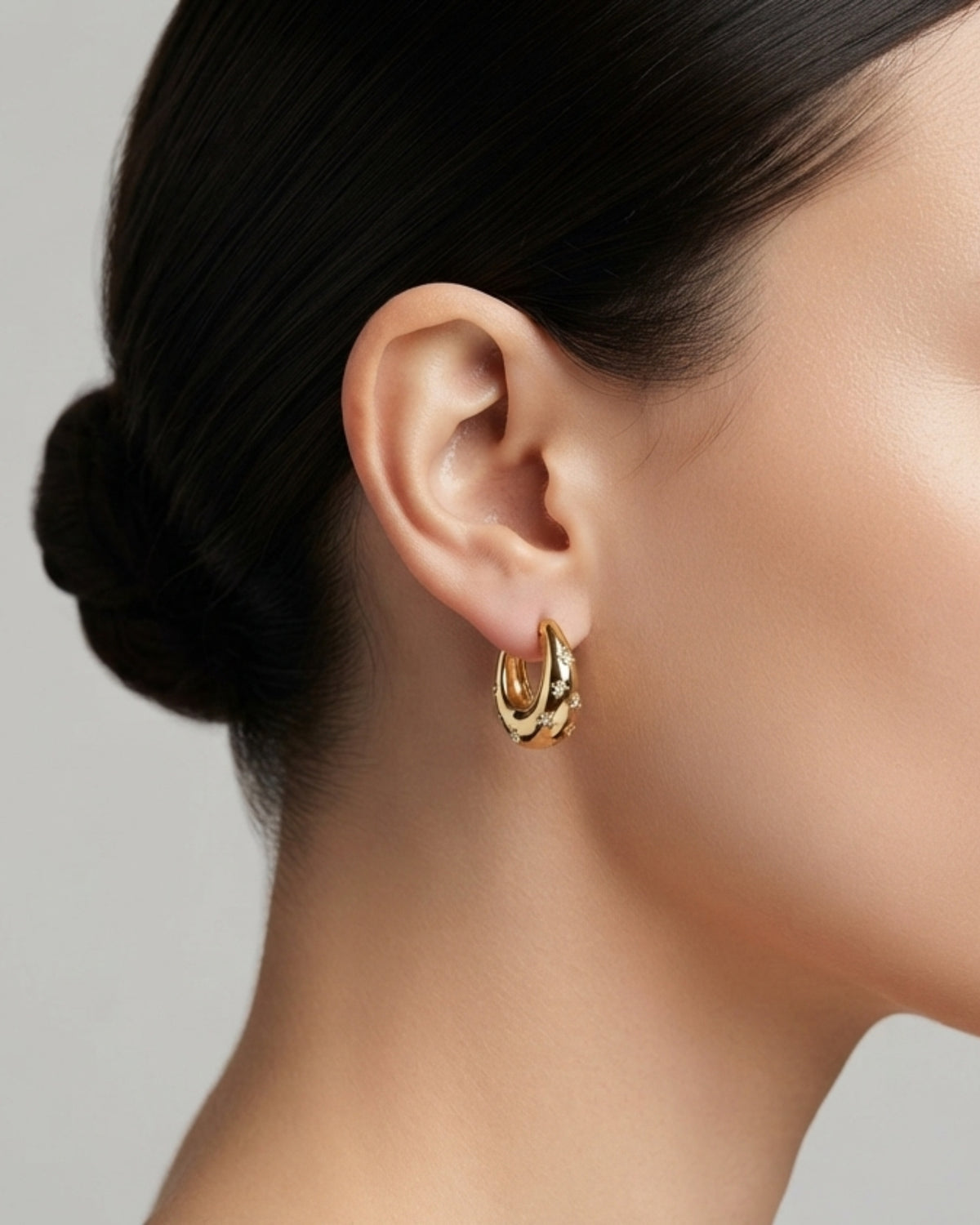 Aretes Constelación Dorada
