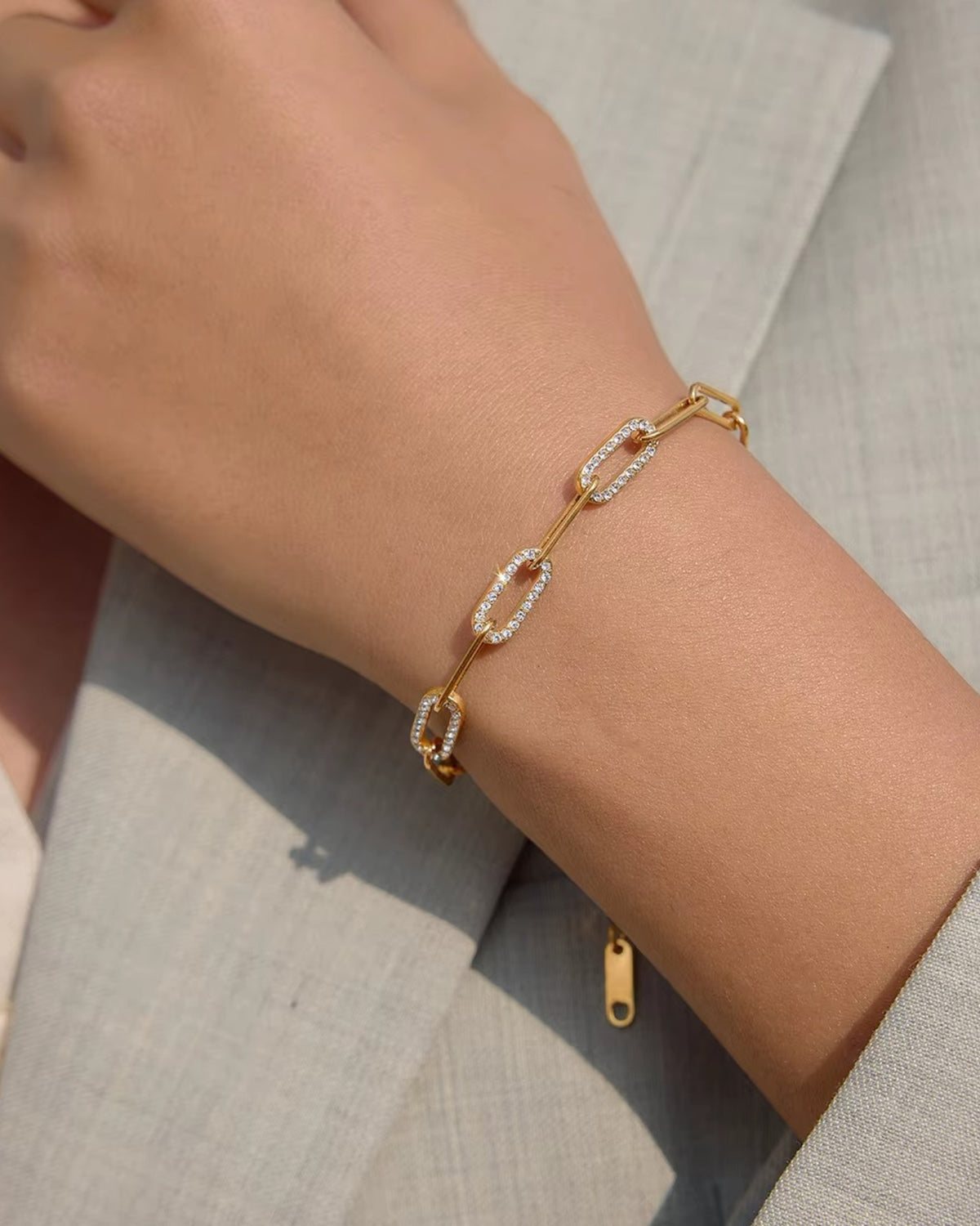 Pulsera Link Pavé