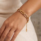 Pulsera Link Pavé Gold