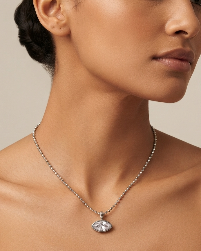 Collar Marquise Sphere