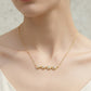 Collar Olas Circonias