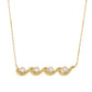 Collar Olas Circonias