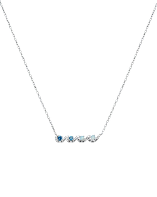 Collar Olas Azules