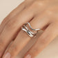 Anillo Olas de Plata