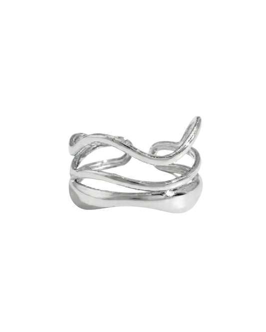 Anillo Olas de Plata
