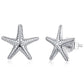 Aretes con Diseño de Estrella de Mar