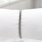 Pulsera de malla flexible con textura de microcubos