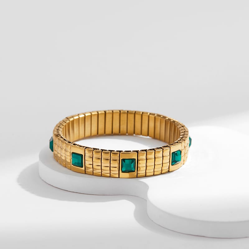 Jade Emerald Bracelet