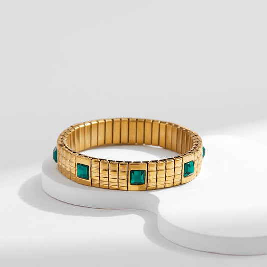Jade Emerald Bracelet