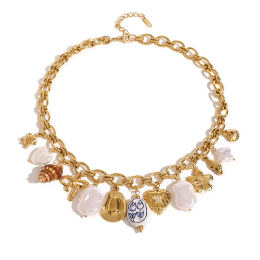 Solea Multicharm Necklace