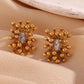 Coral Bloom Earrings