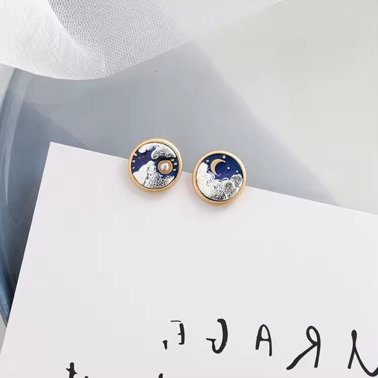 Luna Noire Earrings