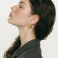 Aretes Dorados Chunky con Textura