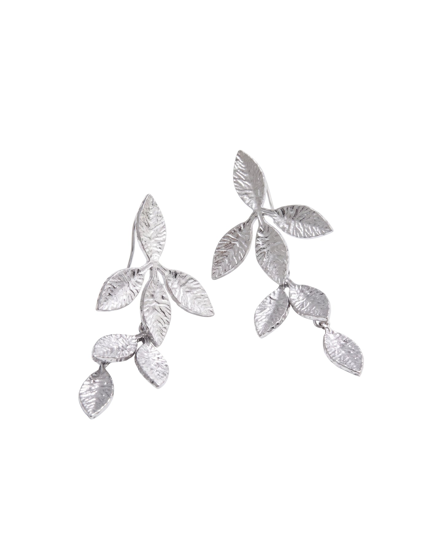 Aretes Hojas Orgánicas