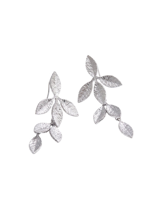 Aretes Hojas Orgánicas