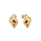 Aretes Caracola Dorada