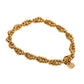 Pulsera Esferas Entrelazadas Doradas