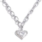 Collar Corazón Texturizado