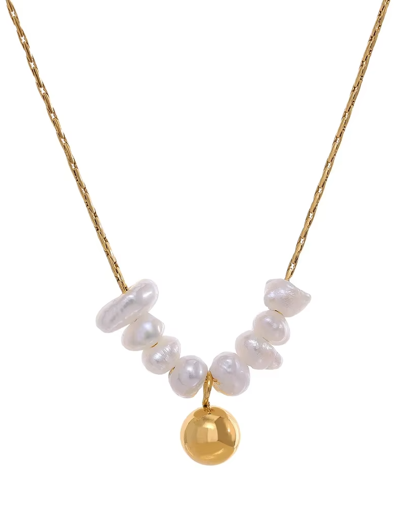 Collar Esfera Dorada