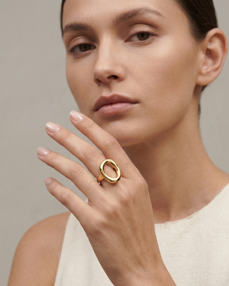 Anillo Maxi Ovalado