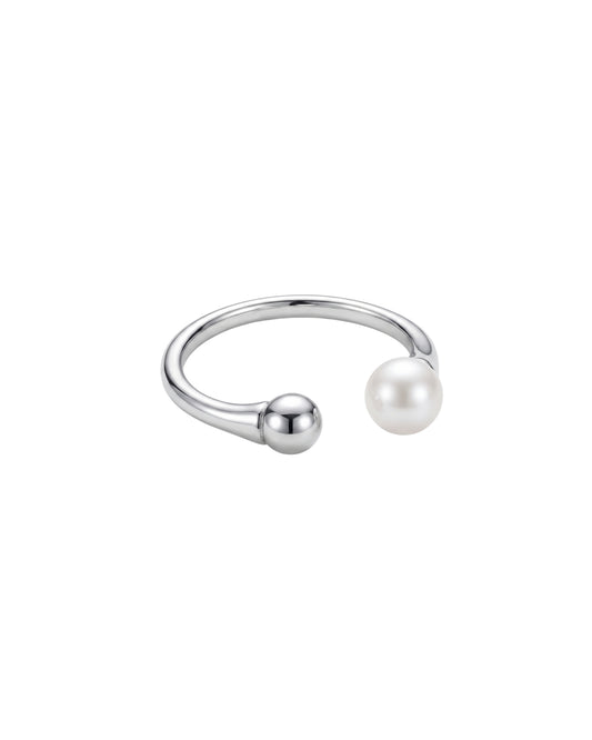 Anillo Dual con Perla