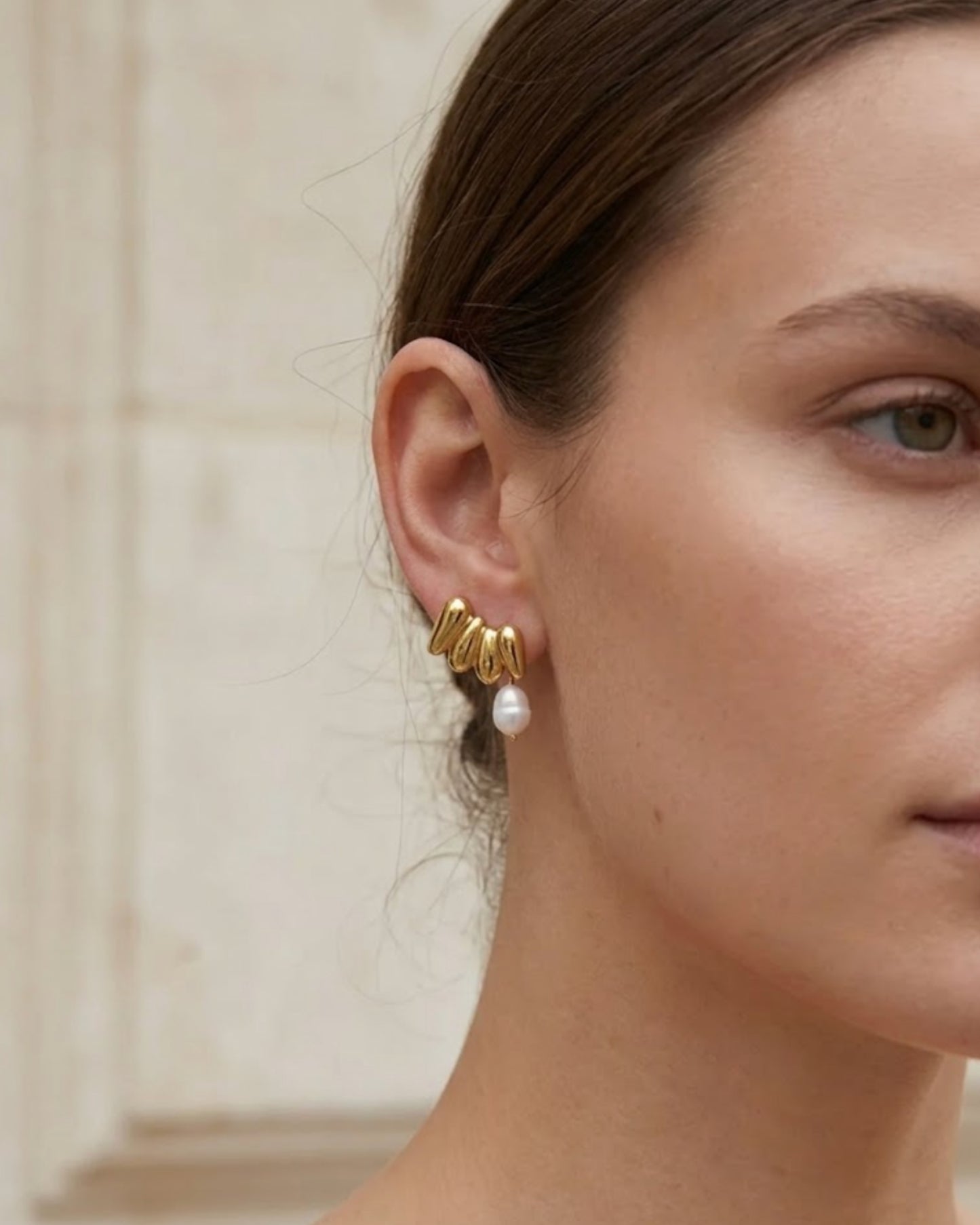 Aretes Silueta Barroca