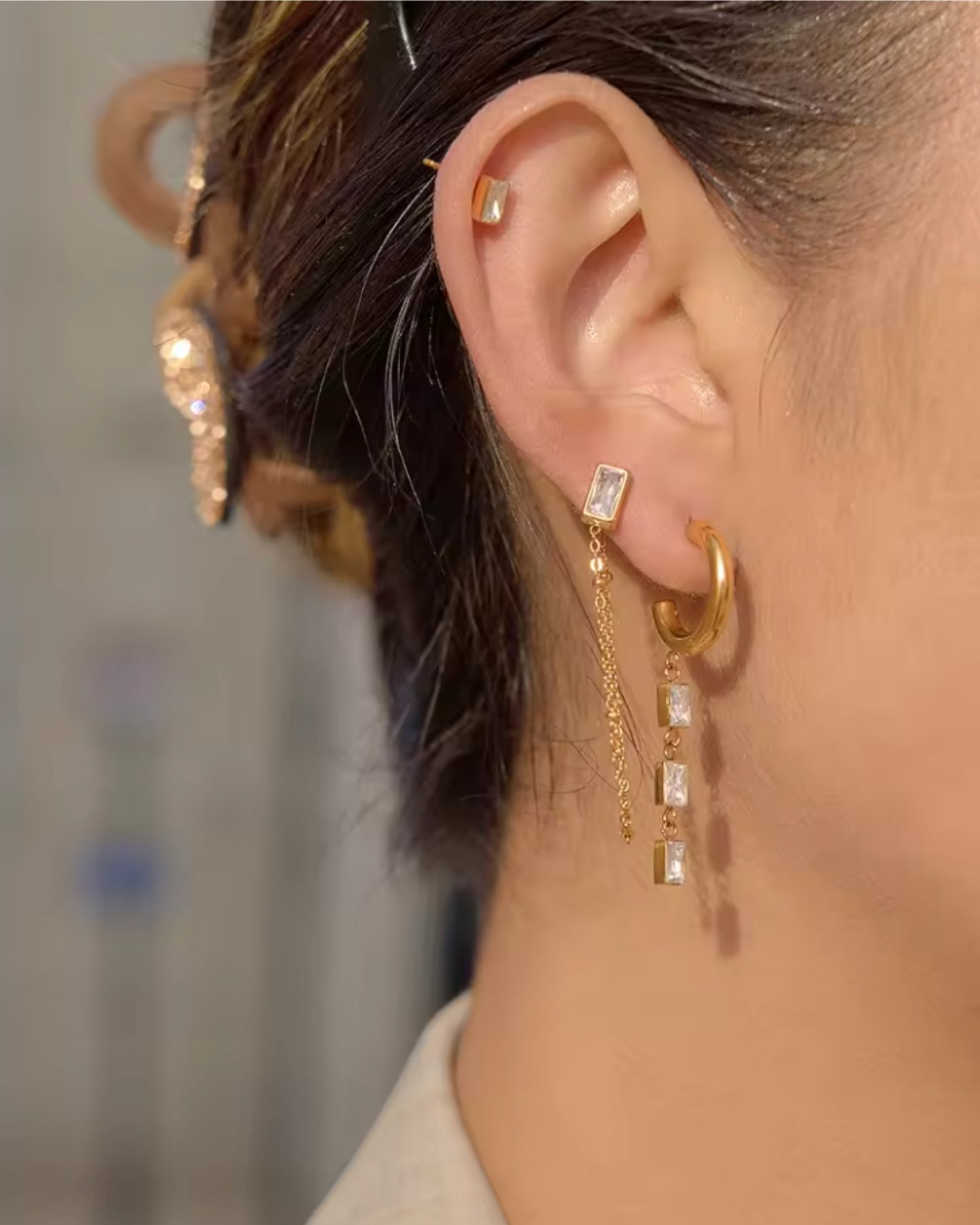 Set de Aretes Luz en Movimiento