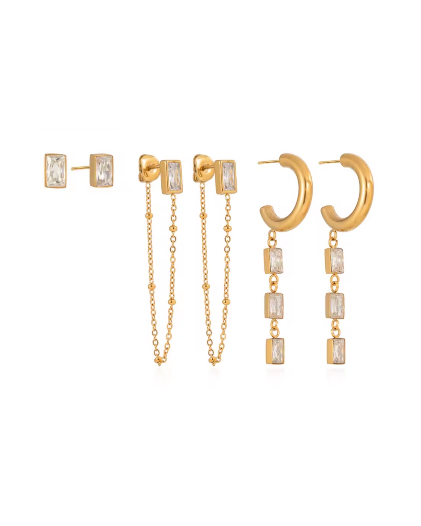 Set de Aretes Luz en Movimiento