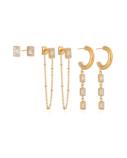 Set de Aretes Luz en Movimiento