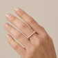 Anillo Eternity de Micro Perlas