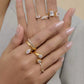 Anillo Silueta Orgánica