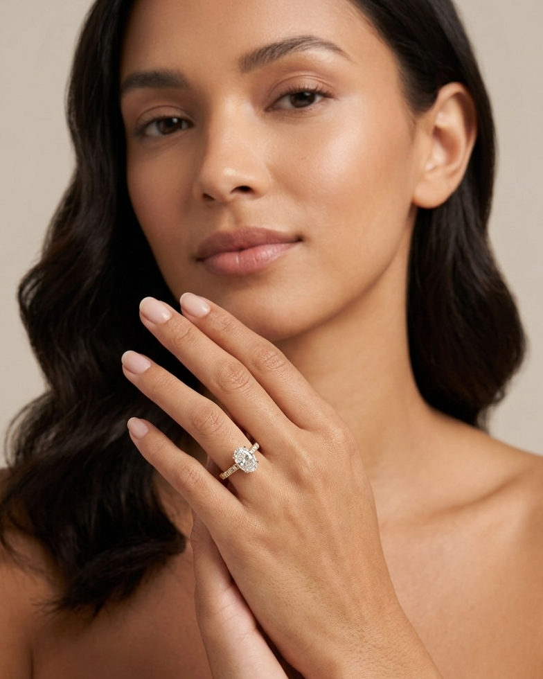 Anillo Oval Classic Elegance