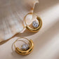 Aretes de Silueta Semicircular