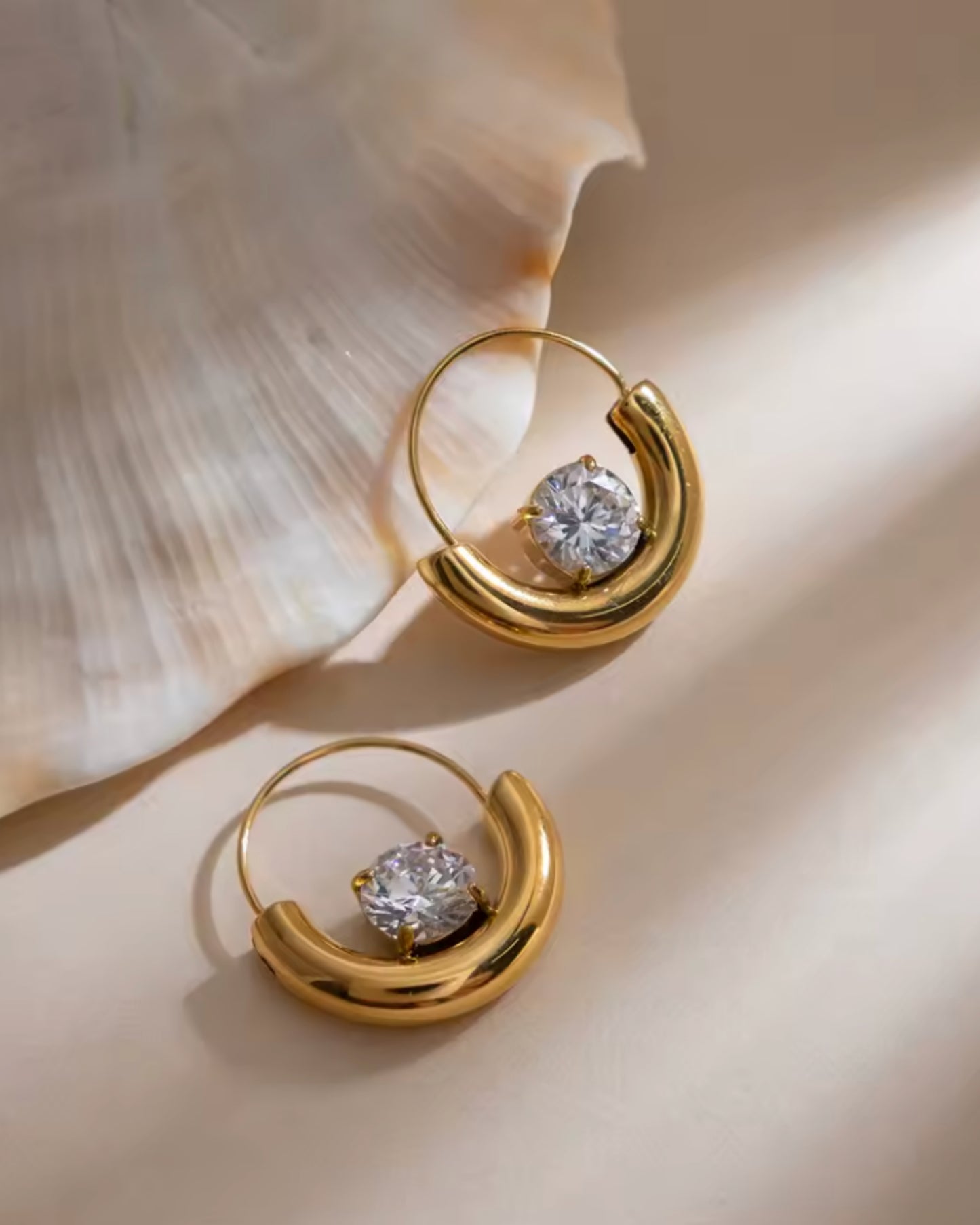 Aretes de Silueta Semicircular