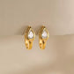 Aretes Silueta Estilizada