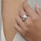 Anillo de Silueta Ondulada