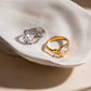 Anillo de Silueta Ondulada