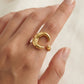 Anillo de Luna Creciente