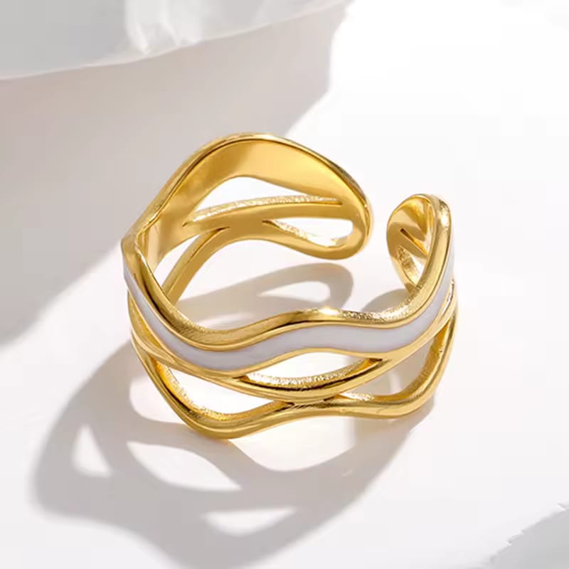 Camille Wave Ring
