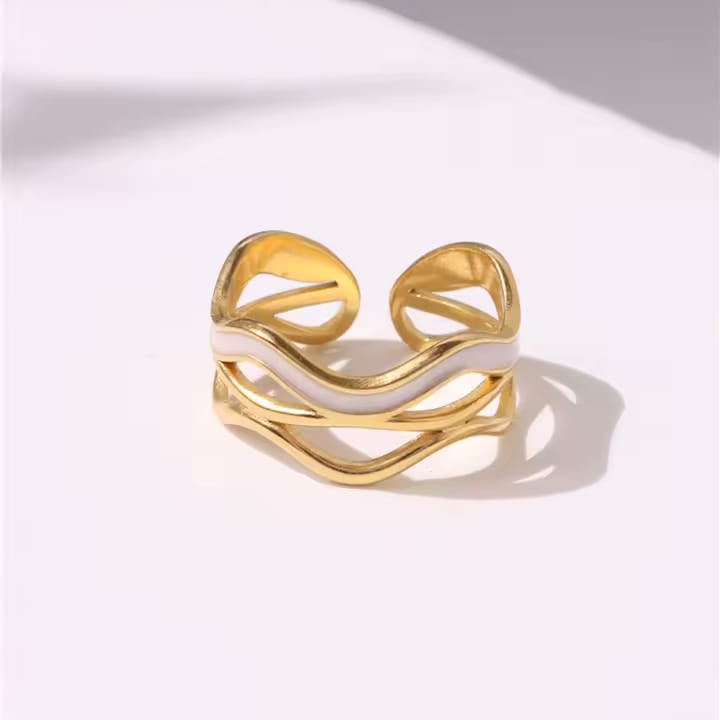 Camille Wave Ring