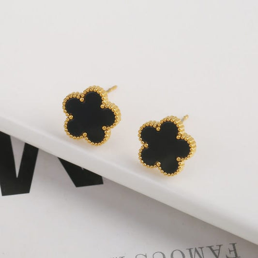 Noir Bloom Earrings