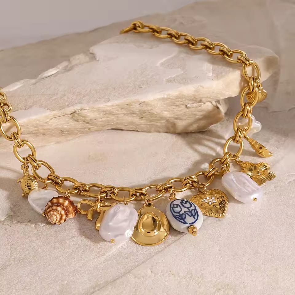 Solea Multicharm Necklace