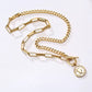 Queen Isabella Coin Necklace